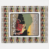 Usines d'Automobiles Fleece Deken (Voorkant (Horizontaal))