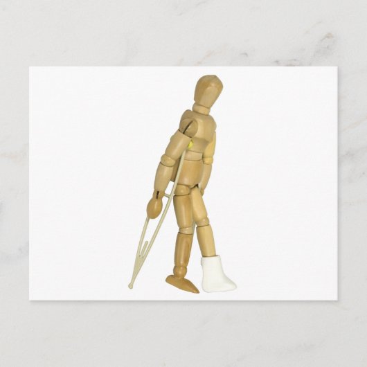 UsingCrutches031910 Briefkaart (Voorkant)