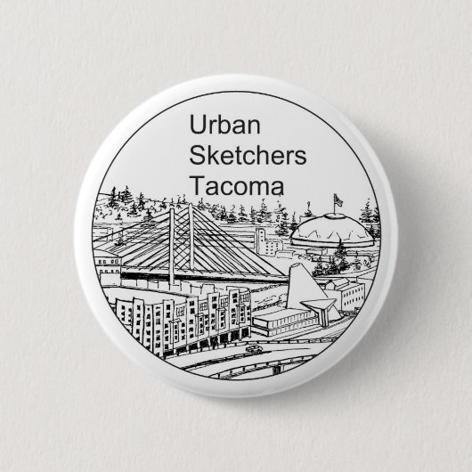 USk Tacoma-knop Ronde Button 5,7 Cm (Voorkant)