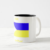 USK/USA Ensemble Mug à café à deux tons (Devant droit)