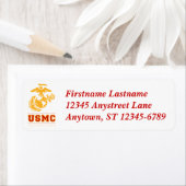 USMC Afghanistan Veteran Etiket (Insitu)