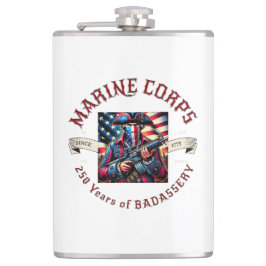 USMC Badassery Flask Heupfles