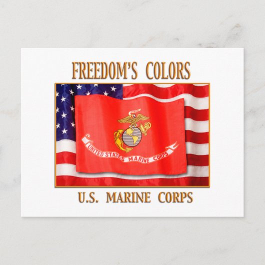 USMC-Briefkaart Briefkaart (Voorkant)