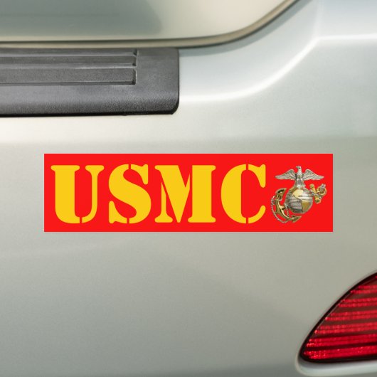 USMC BUMPERSTICKER (Op auto)