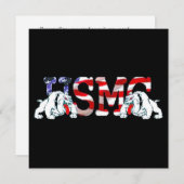 USMC Chesty - Devil Dogs - OoRah! Save The Date (Voorkant / Achterkant)