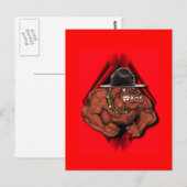 USMC Devil Dog Briefkaart (Voorkant / Achterkant)
