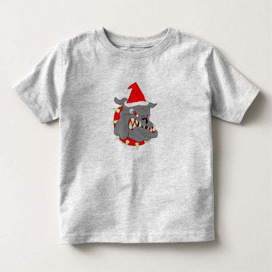 USMC Devil Dog Kerstmis Kinder Shirts (Voorkant)