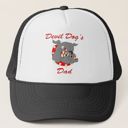 USMC Devil Dog's vader Trucker Pet (Voorkant)