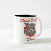 USMC Devil Dog's vader Tweekleurige Koffiemok (Voorkant rechts)