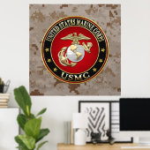 USMC EGA [Special Edition] [3D] Poster (Thuiskantoor)
