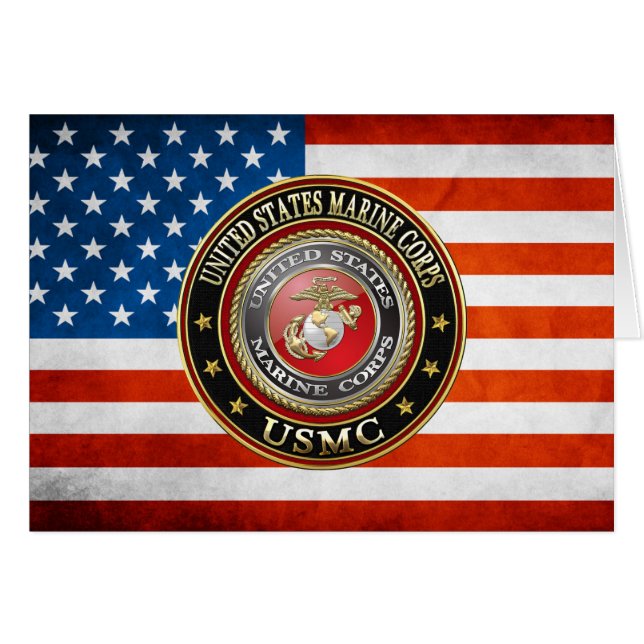 USMC Emblem [Special Edition] [3D] (Voorkant Horizontaal)