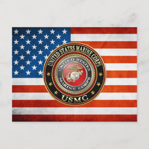 USMC Emblem [Special Edition] [3D] Briefkaart