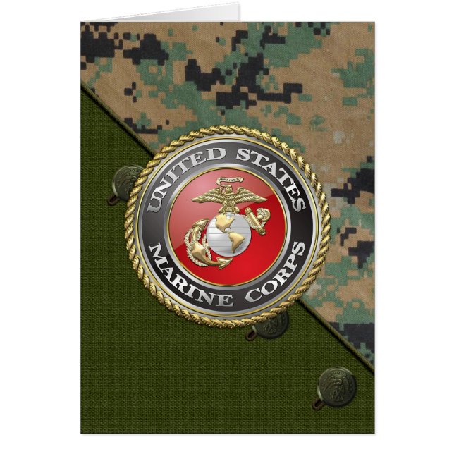 USMC Emblem & Uniform [3D] (Voorkant)
