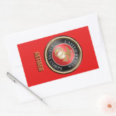 USMC Gepensioneerde Sticker (Envelop)