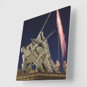 USMC het Gedenkteken van de Oorlog Vierkante Klok (Hoek)