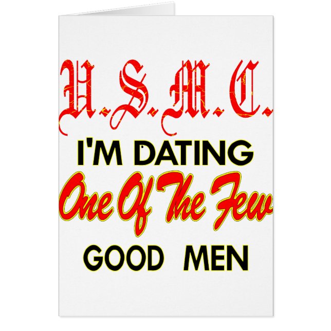 USMC Ik heb een van de weinige goede Mannen (Voorkant)