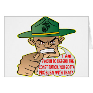 USMC Je suis juré de défendre la constitution