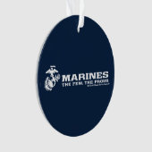 USMC Les rares Logo Fiers - Blanc (devant)