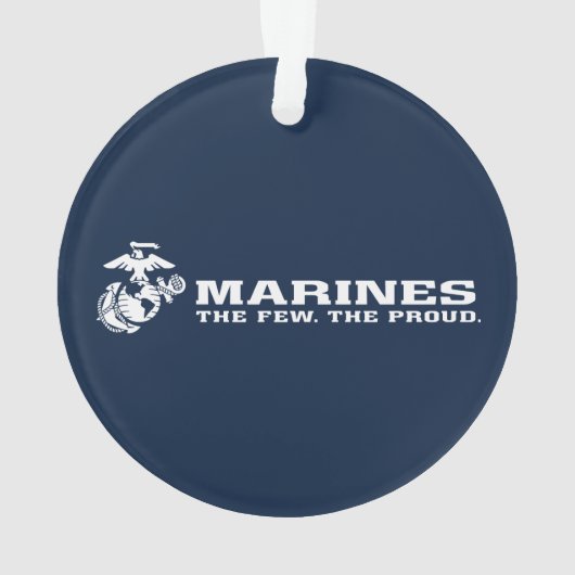 USMC Les rares Logo Fiers - Blanc (dos)