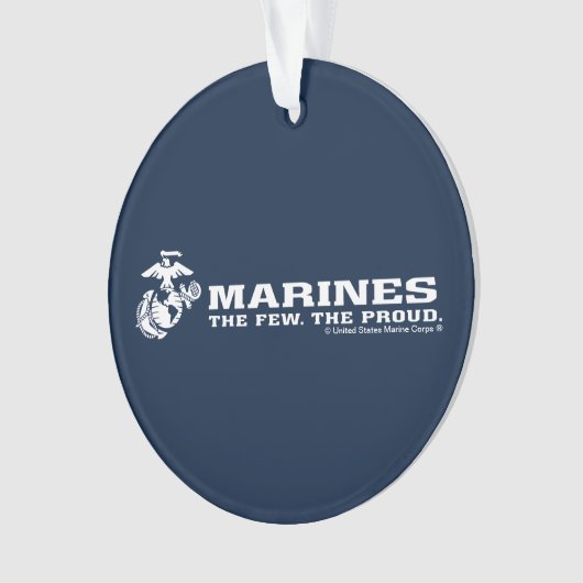 USMC Les rares Logo Fiers - Blanc (devant)