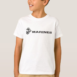 USMC Logo - zwart T-shirt