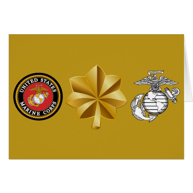 USMC Maj Major 0-4 (Voorkant Horizontaal)
