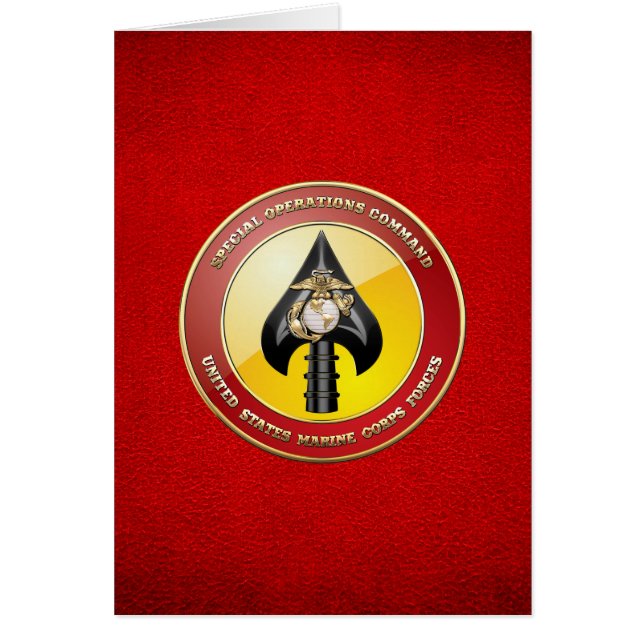 USMC Opérations spéciales (MARSOC) [3D] (Devant)