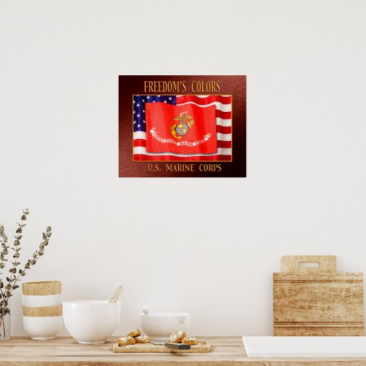 USMC-Poster Poster (Keuken)