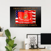 USMC-Poster Poster (Thuiskantoor)
