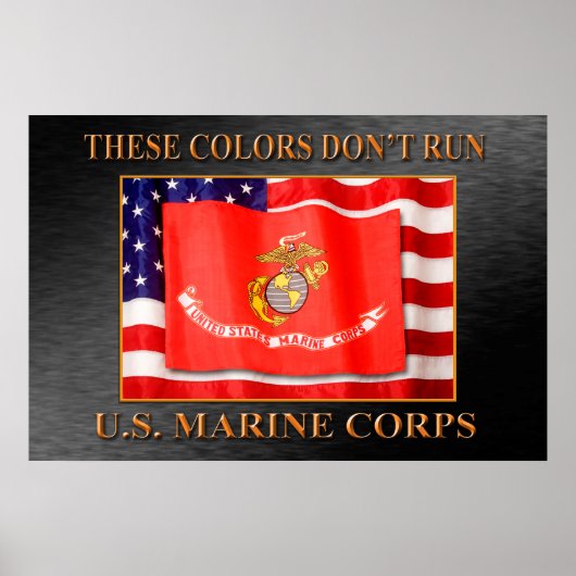 USMC-Poster Poster (Voorkant)