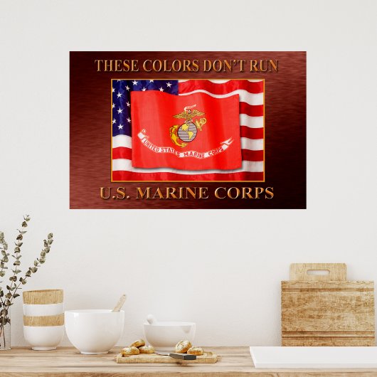 USMC-Poster Poster (Keuken)