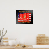 USMC-Poster Poster (Keuken)