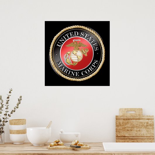 USMC-Poster Poster (Keuken)