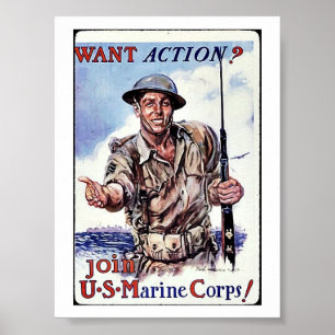 Usmc Recruc Poster
