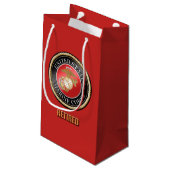 USMC Retireed Gift Bag Klein Cadeauzakje (Achterkant Gekanteld)
