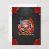 USMC Semper Fi [Special Edition] [3D] Briefkaart (Voorkant / Achterkant)