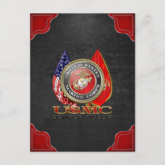 USMC Semper Fi [Special Edition] [3D] Briefkaart (Voorkant)