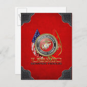 USMC Semper Fi [Special Edition] [3D] Briefkaart (Voorkant / Achterkant)