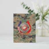 USMC Semper Fi [Special Edition] [3D] Briefkaart (Staand voorkant)