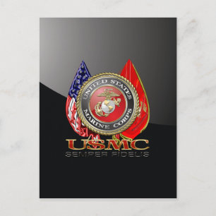 USMC Semper Fi [Special Edition] [3D] Briefkaart