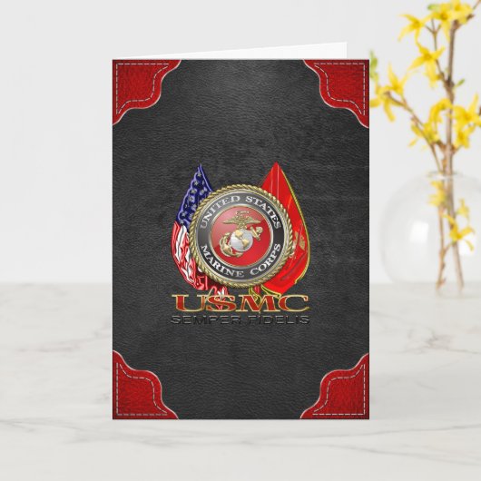 USMC Semper Fi [Special Edition] [3D] Kaart (Gele Bloem)