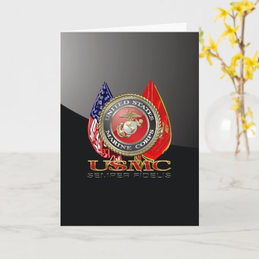 USMC Semper Fi [Special Edition] [3D] Kaart (Gele Bloem)