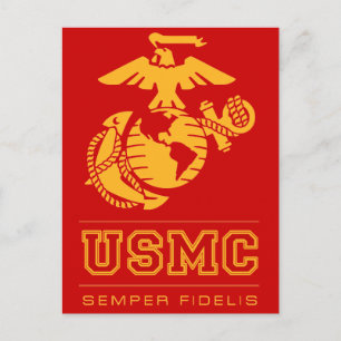 USMC Semper Fidelis [Semper Fi] Briefkaart