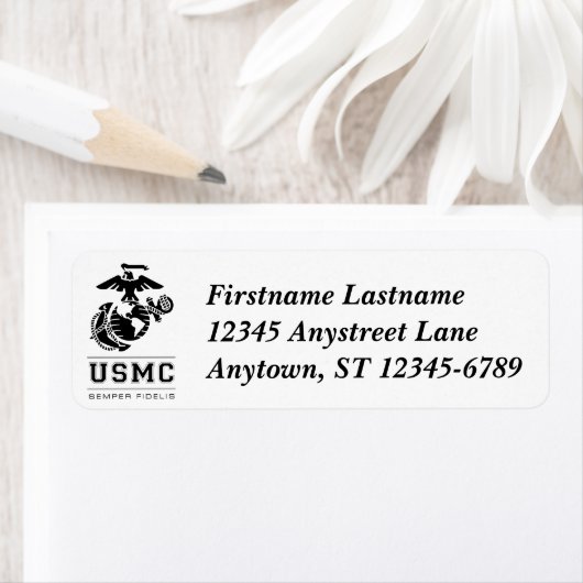 USMC Semper Fidelis [Semper Fi] Etiket (Insitu)