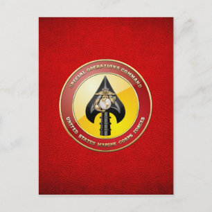 USMC Special Operations Command (MARSOC) [3D] Briefkaart