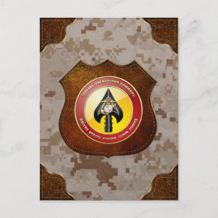 USMC Special Operations Command (MARSOC) [3D] Briefkaart