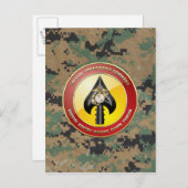 USMC Special Operations Command (MARSOC) [3D] Briefkaart (Voorkant / Achterkant)