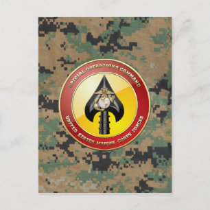 USMC Special Operations Command (MARSOC) [3D] Briefkaart