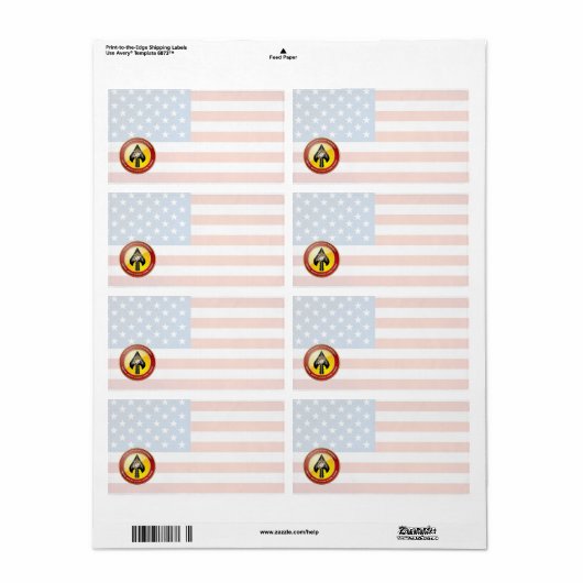 USMC Special Operations Command (MARSOC) [3D] Etiket (Full Sheet)