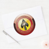 USMC Special Operations Command (MARSOC) [3D] Ronde Sticker (Envelop)